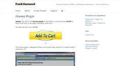 Desktop Screenshot of frankhaywood.com